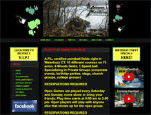 Tablet Screenshot of extremepaintball.com